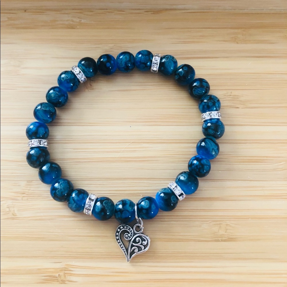 New! Handcrafted stretch bracelet